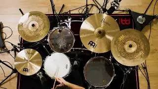 Byzance Dual Crash Pack by Meinl Cymbals BMAT4 - just drums