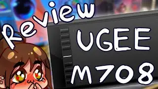 ✨Dibujando a Pochita✨ REVIEW UGEE 708