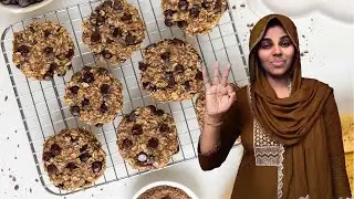 Oatmeal Chocolate Chip Cookies | The Cooking Karper | Mallu Karper 