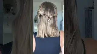 easy everyday half up using my fav hair pins 🤍 #hairstyle #hairtutorial @FionaFranchimonOfficial