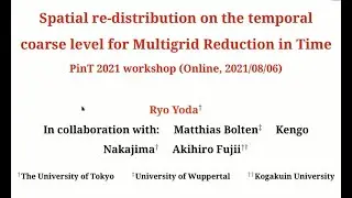 Spatial re-distribution on the temporal coarse-level for Multigrid Reduction in Time