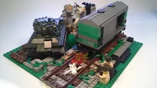 ЛЕГО САМОДЕЛКА #23 НА WW2  (КУРСКАЯ ДУГА)