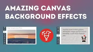 Amazing Canvas LMS background effects