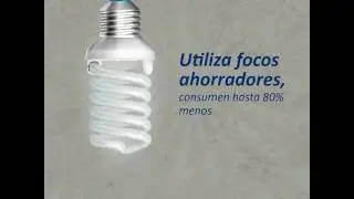 Conoce cómo ahorrar energía al iluminar- animación