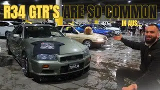 Went to a Car Meet FULL of JDM LEGENDS - R34 GTR, SUPRA, NSX, FD3S RX7, S15 + more