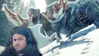 Exploring Hoarfrost Reach in Monster Hunter World Iceborne