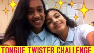 Tongue Twister Challenge | Fareya S