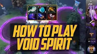 Mid Void Spirit Guide: How to play the hero like a PRO! (Educational Gameplay)