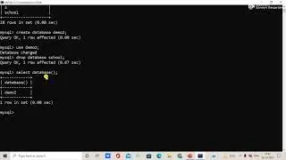MysqlDatabasePart1