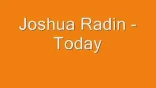 Joshua Radin - Today