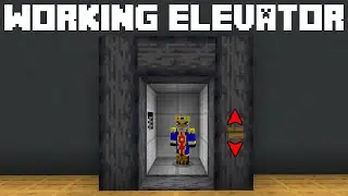 🦅 Minecraft Bedrock 1.20: Working Elevator Tutorial!