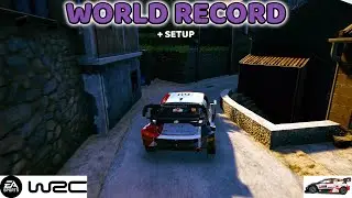 EA WRC World Record + Setup - Maririe Stage - Toyota GR Yaris Rally1 Hybrid [Cockpit/Chase Cam]