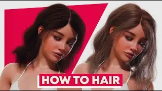 How to make Daz Studio Hair look AMAZING in Blender with Diffeomorphic