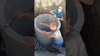 Купил дом, подключаю воду / установка колец на врезке 
