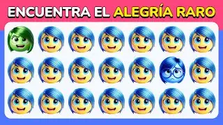 Encuentra el Emoji Raro - Edición Intensa-Mente 2 😊😍🔥 | Niveles Fácil, Medio, Difícil