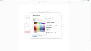 Inserting Tables into Docs
