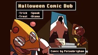 Halloween Undertale Comic Dubs // Growthspurt AU