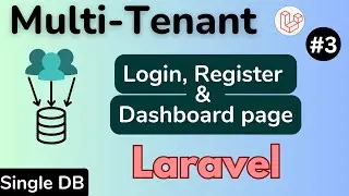 Complete Guide to Login, Registration, and Dashboard in Laravel Multi-Tenancy [HINDI]