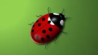 PowerPoint Art: Create an Animated 3D Ladybird