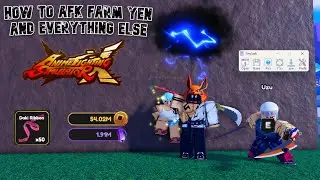 HOW TO AFK FARM YEN AND EVERYTHING ELSE IN ANIME FIGHTING SIMULATOR X