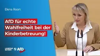 AfD für echte Wahlfreiheit bei der Kinderbetreuung!