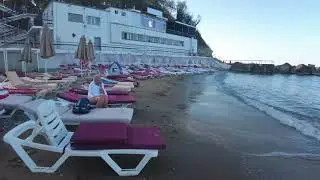 СЕЛО ДИВНОМОРСКОЕ🔆УТРО НА ПЛЯЖЕ ГОЛУБАЯ ДАЛЬ🤔 