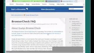 Security+5e Lab3-1: Scan Web Browser Plug-ins