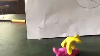 Speed vs strength/clay stop motion animation