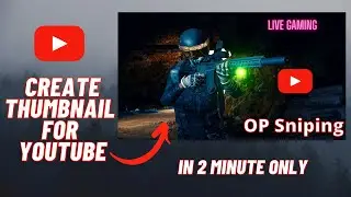 How to Make Thumbnail for YouTube Videos | Create HD Thumbnails | Professional Thumbnail in 2 Minute