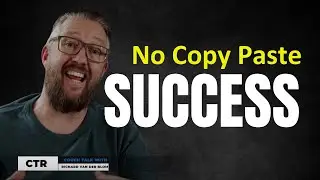 No Copy Paste Success - Couch Talk with Richard