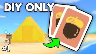 I Designed an Island using only DIYs in 30 Days