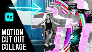 I Recreated An Adverts Motion Collage- After Effects Break Down