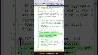 Convert HASH to STREAM – ORDER GROUP Query Hint