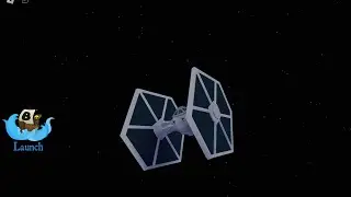 i made a tie fighter in build a boat for treasure!