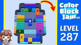 Color Block Jam Level 287 Solution Walkthrough