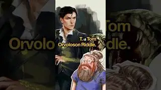 T di Tom Riddle #harrypotter #potterhead #booktube