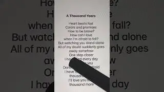 A Thousand Years
