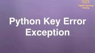 69 Python Key Error Exception | Online Training Download app from below link