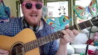 Imagine Dragons - Bad Liar // easy guitar tutorial for beginner