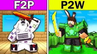 F2P VS P2W* In Roblox Bedwars..