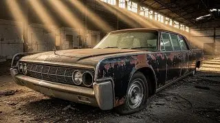 1961 Lincoln Continental JFK Presidential Limousine - Barn Find to Perfection | Full Restoration POV