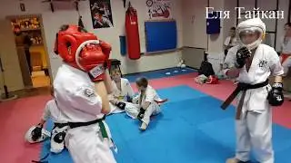 2017 Г Становление Жени Куделя как Бойца! Спарринг сессия Тайкан ММА