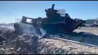 🇺🇦🇷🇺 ВСУ публикует видео нанесения ударов по колонне РФ.