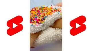 Satisfying Slime Video | Relaxing Slime ASMR #Shorts | P125