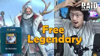 RAID IS GIVING US A FREE LEGENDARY FOR CHRISTMAS | Update and Events, 3x New Promo Codes and MORE