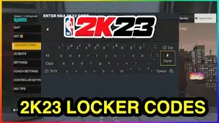 NBA 2K23 MY CAREER WORKING LOCKER CODES | 2K23 MY CAREER VC CODES