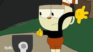 The Cuphead Show scene but I Re-Animated It