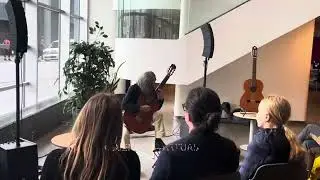 Snippets of my solo recital in Reykjavik, Iceland 2024 (with Alhambra 7p)