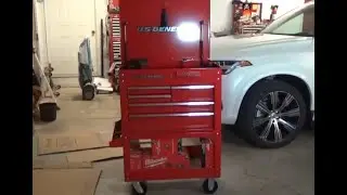 Harbor Freight 5 Drawer Mechanics Cart
