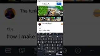 how I upload videos lol